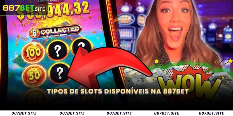 Tipos de Slots Disponíveis na 887Bet